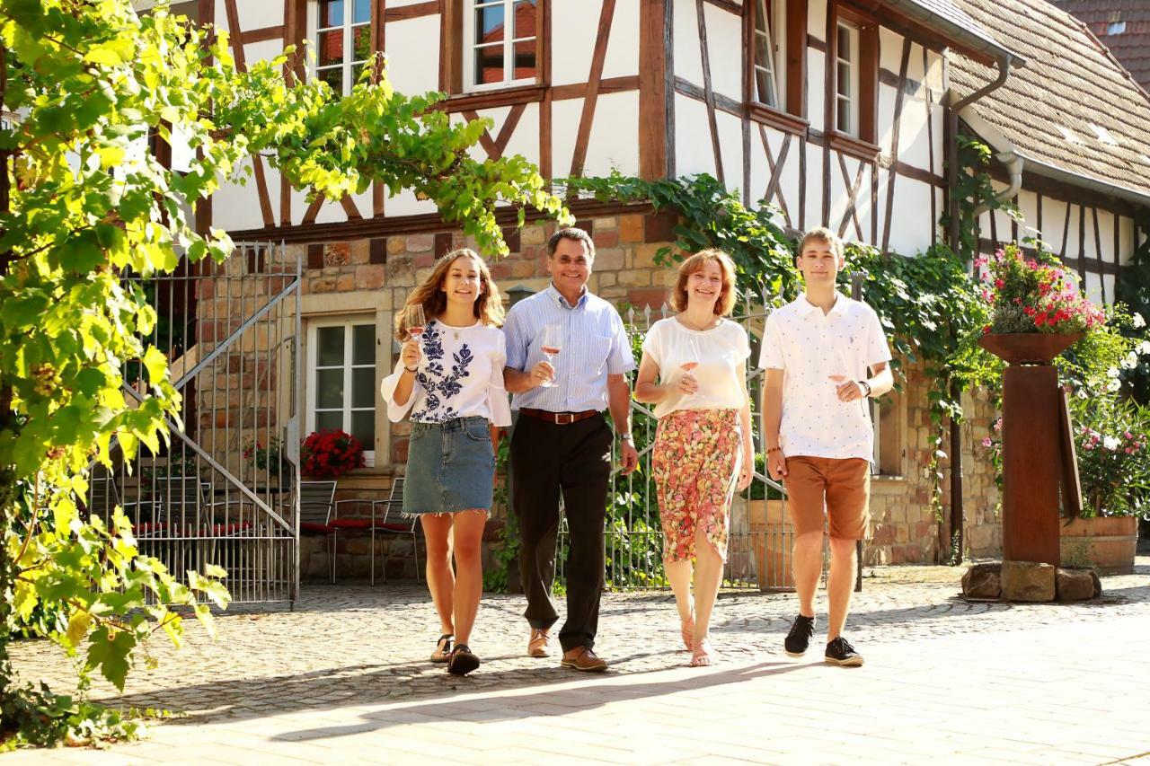 Landhotel Hauer Pleisweiler-Oberhofen Dış mekan fotoğraf